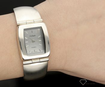 Damski zegarek srebrny marki VIOLETT PO5 AG 925 (4).jpg